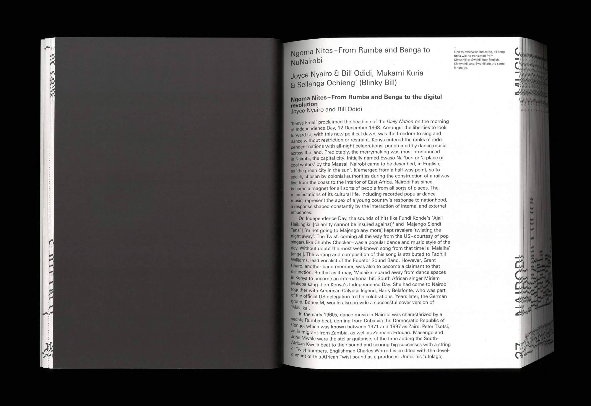 TEN CITIES Clubbing in Nairobi, Cairo, Kyiv, Johannesburg, Berlin, Naples, Luanda, Lagos, Bristol, Lisbon 1960 – March 2020