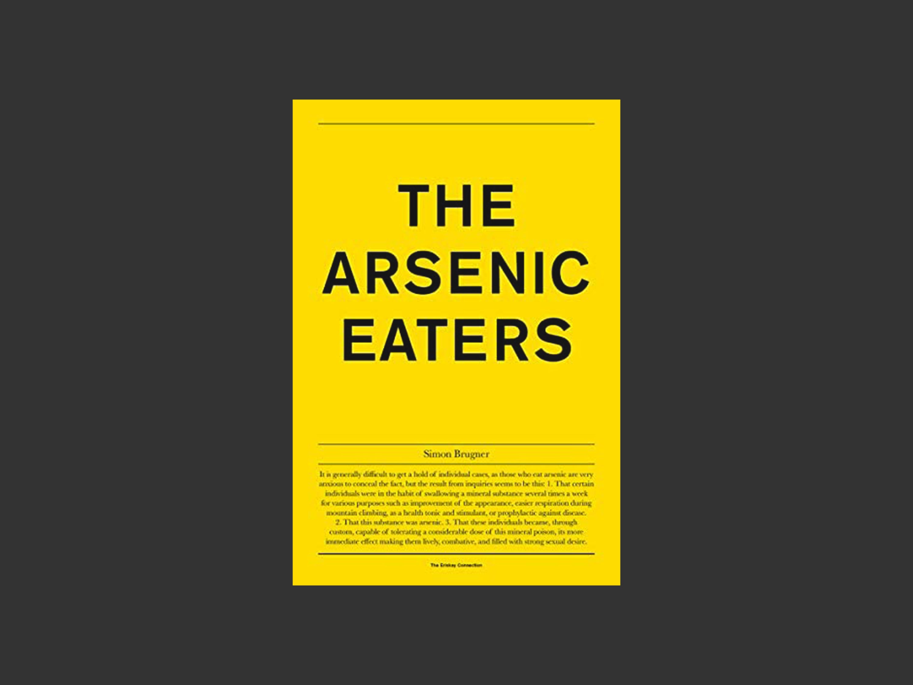 The Arsenic Eaters - Simon Brugner