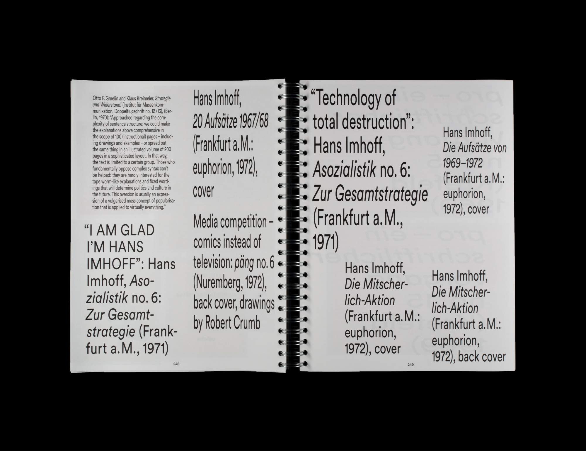 Under the Radar (Reprint) Underground Zines and Self-Publications 1965 – 1975 Jan-Frederik Bandel/Annette Gilbert/Tania Prill