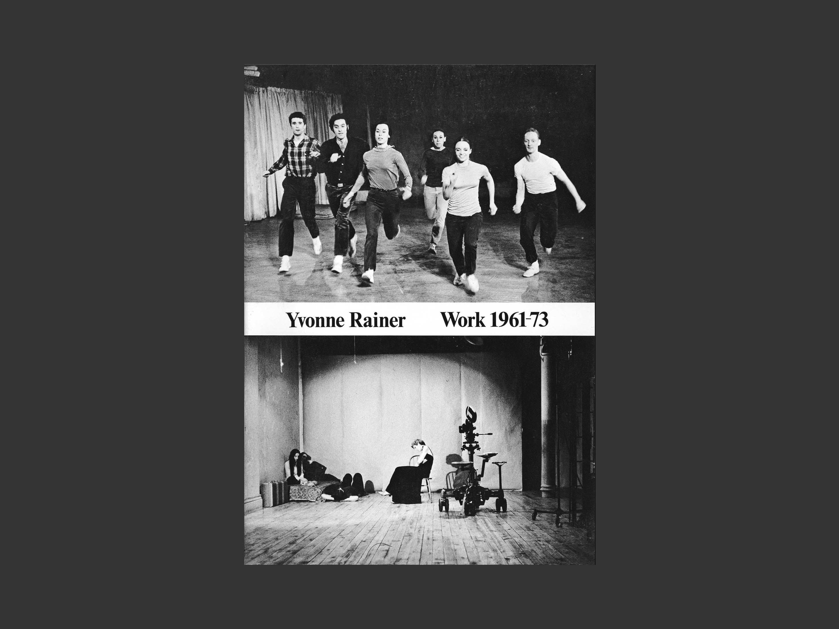 Work 1961-73 Yvonne Rainer